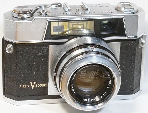 Aires H Coral 45mm f1.9 Viscount 機身殺機取鏡改Leica M 接環