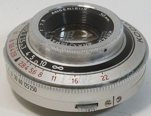 Angenieux Anastigmat 50mm f2.8 Kodak Retinette IA 機身殺機取