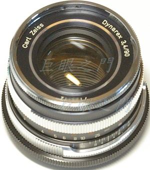 Carl Zeiss Dynarex 90mm f3.4 鏡頭改M42 接環 Carl Zeiss Dynarex 90mm f3.4 鏡頭改M42 接環