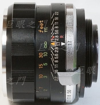 Mamiya Sekor 58mm f1.7 Exakta 接環改M42 接環