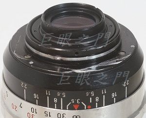 Meyer-Optik Telefogar 90mm f3.5 Altix 接環改M42 接環