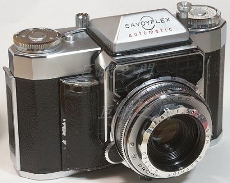 Appareil photo Savoyflex IIE par Royer, objectif Berthiot f/2.8